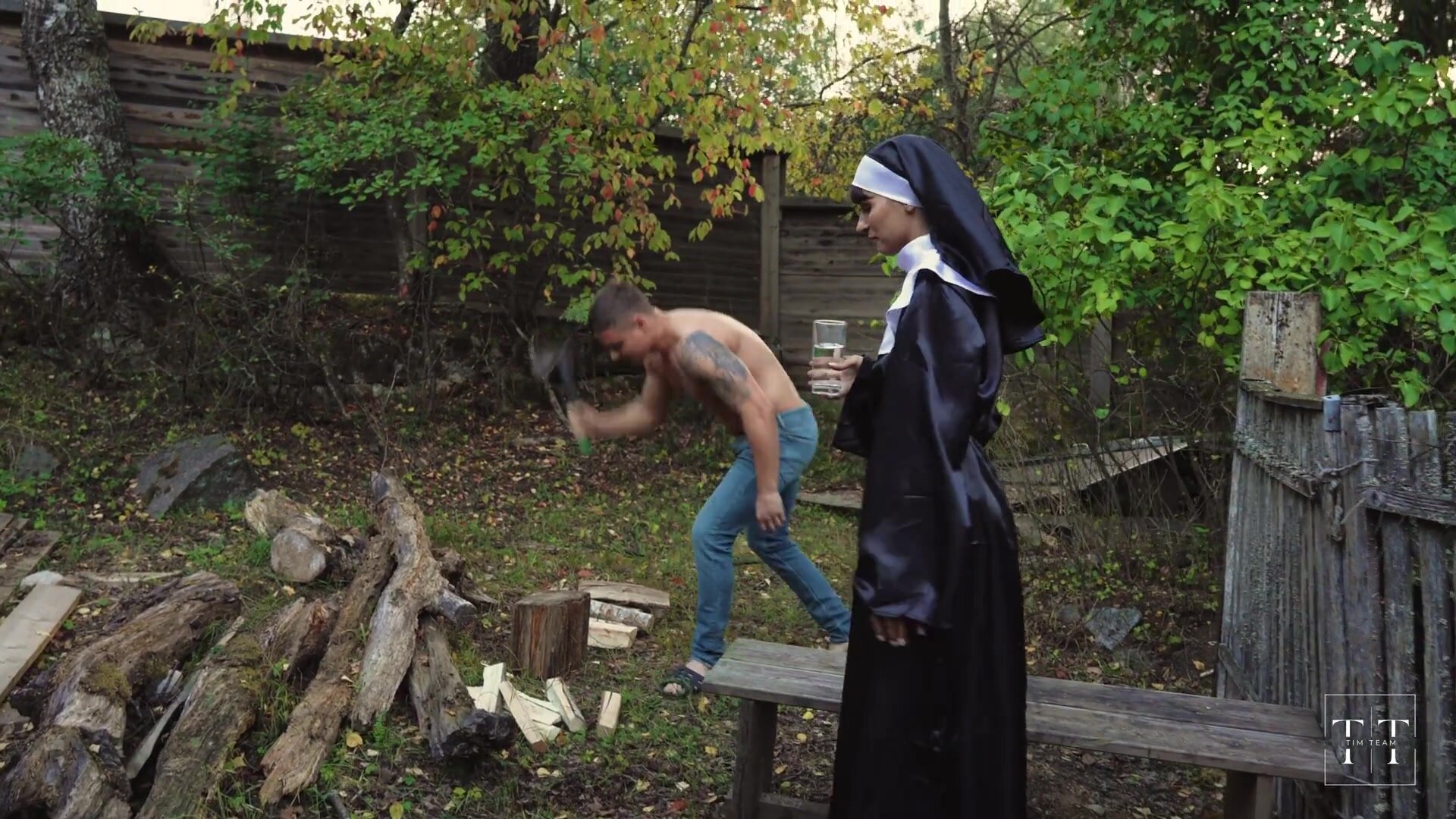Pimpal Bill - Vicious monastery Part 9. A nun fell to her knees