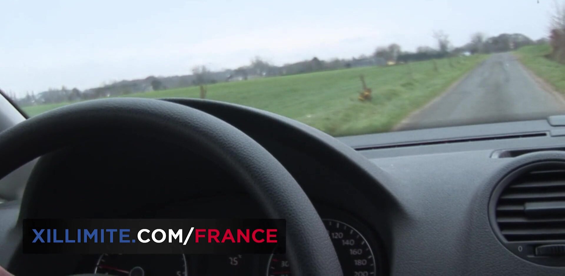 Made In France - Anal sex with a hitchiker in the car trunk