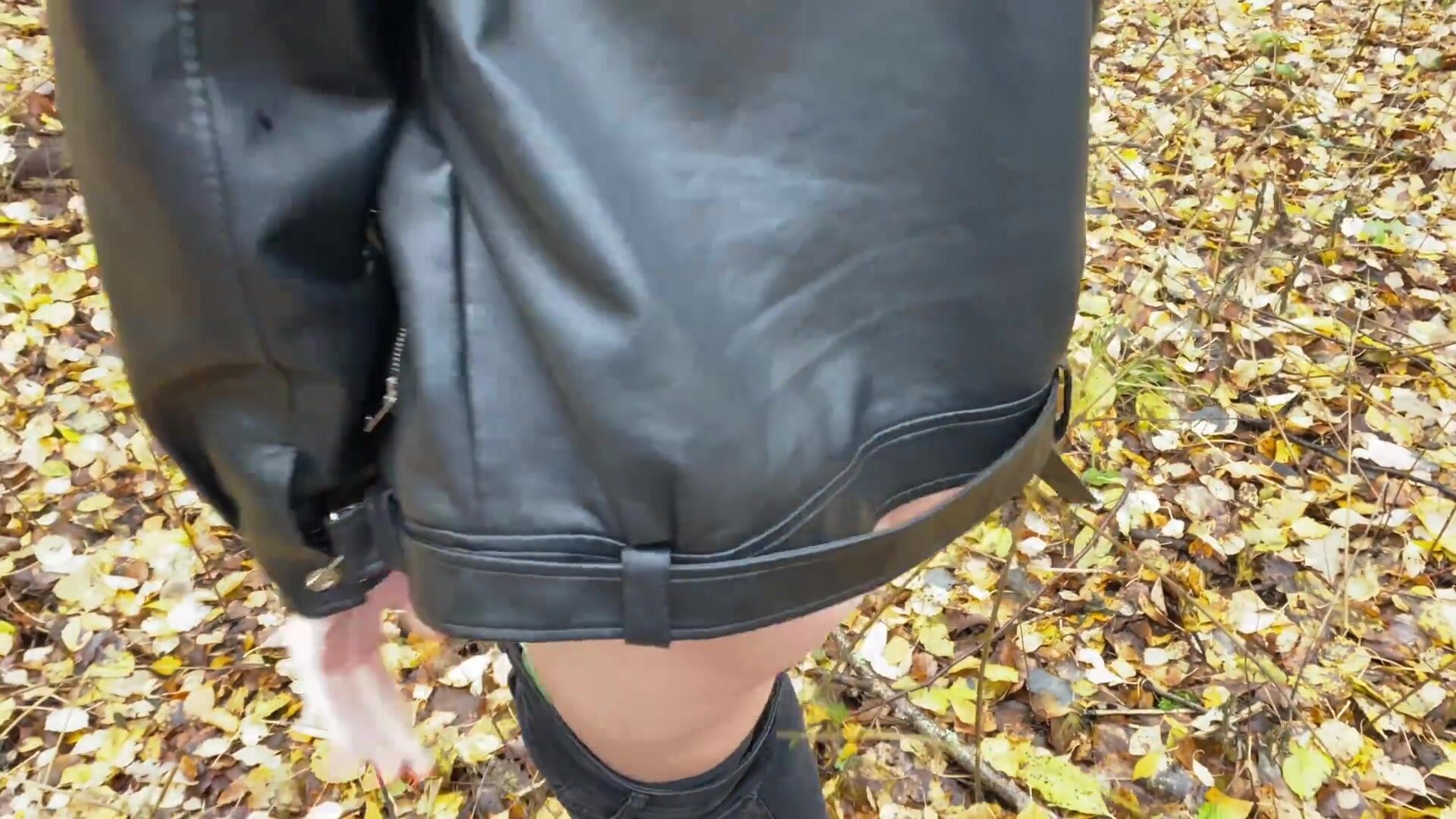 MrSmithMsSmith - Outdoor Sex With Girl in Leather Jacket