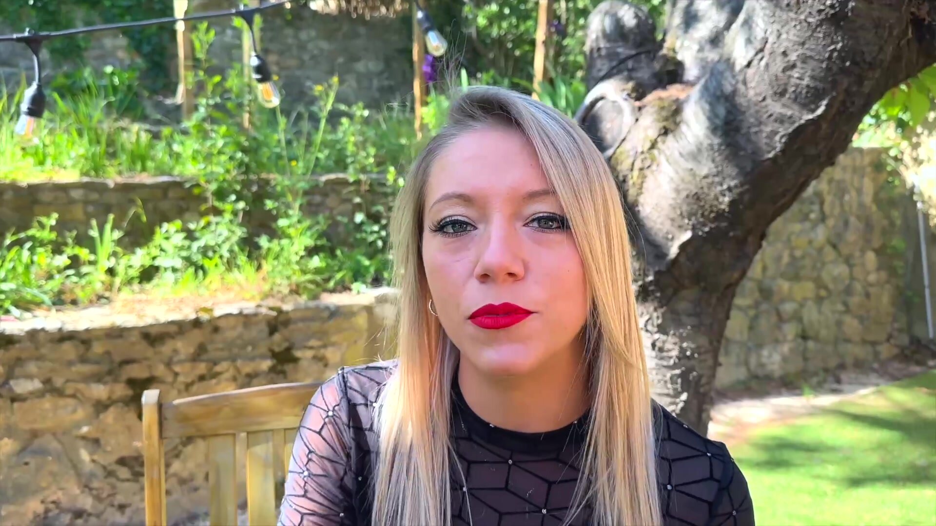 Beautiful Ashley Swallows Her Husband's Cock