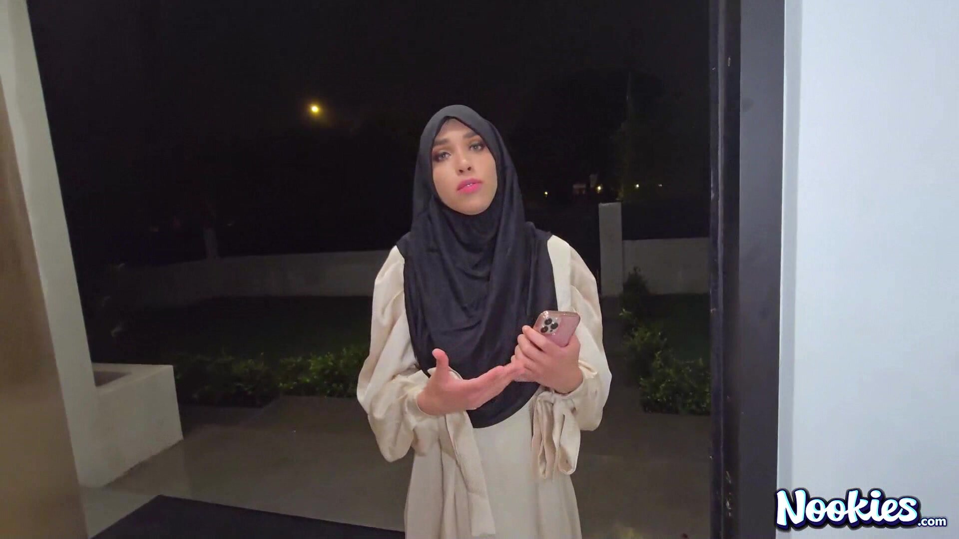 Briana Banderas - Hijab Wife Seducing A Stranger
