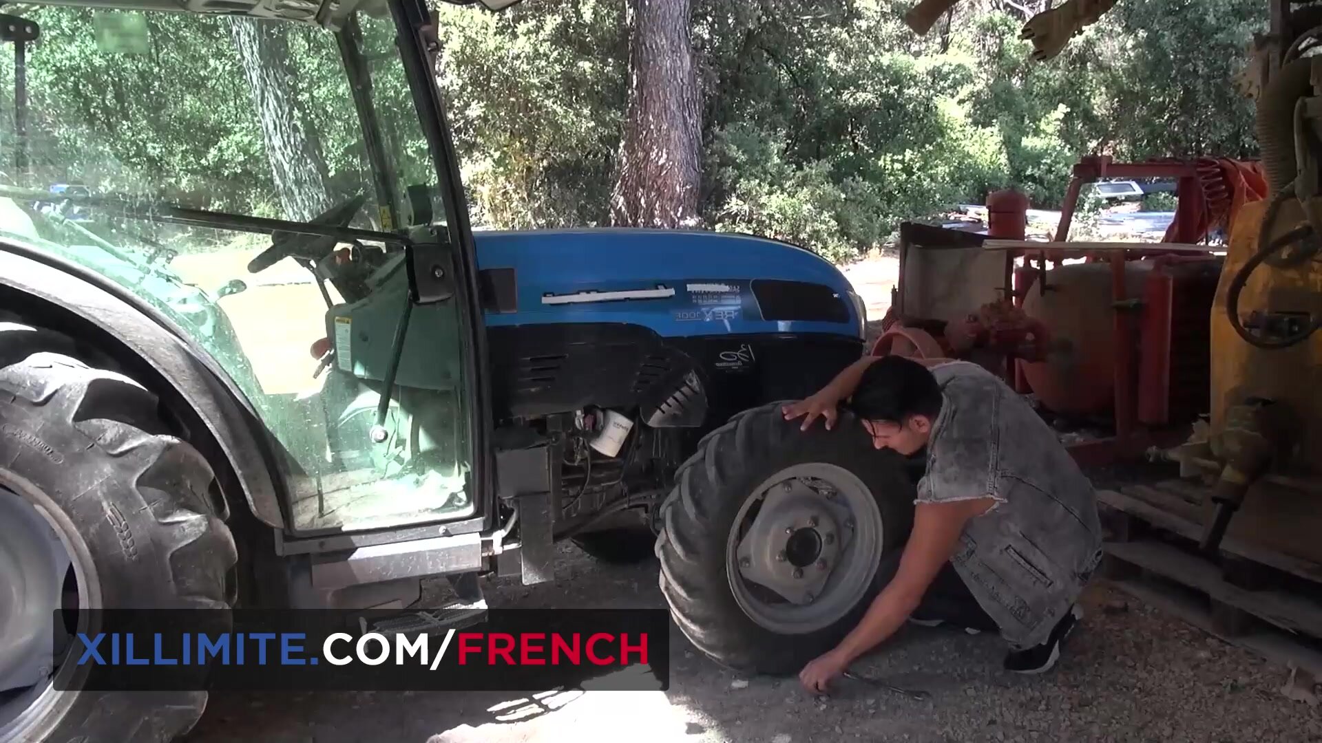 French Girls At Work - Countryside sex with a farmer