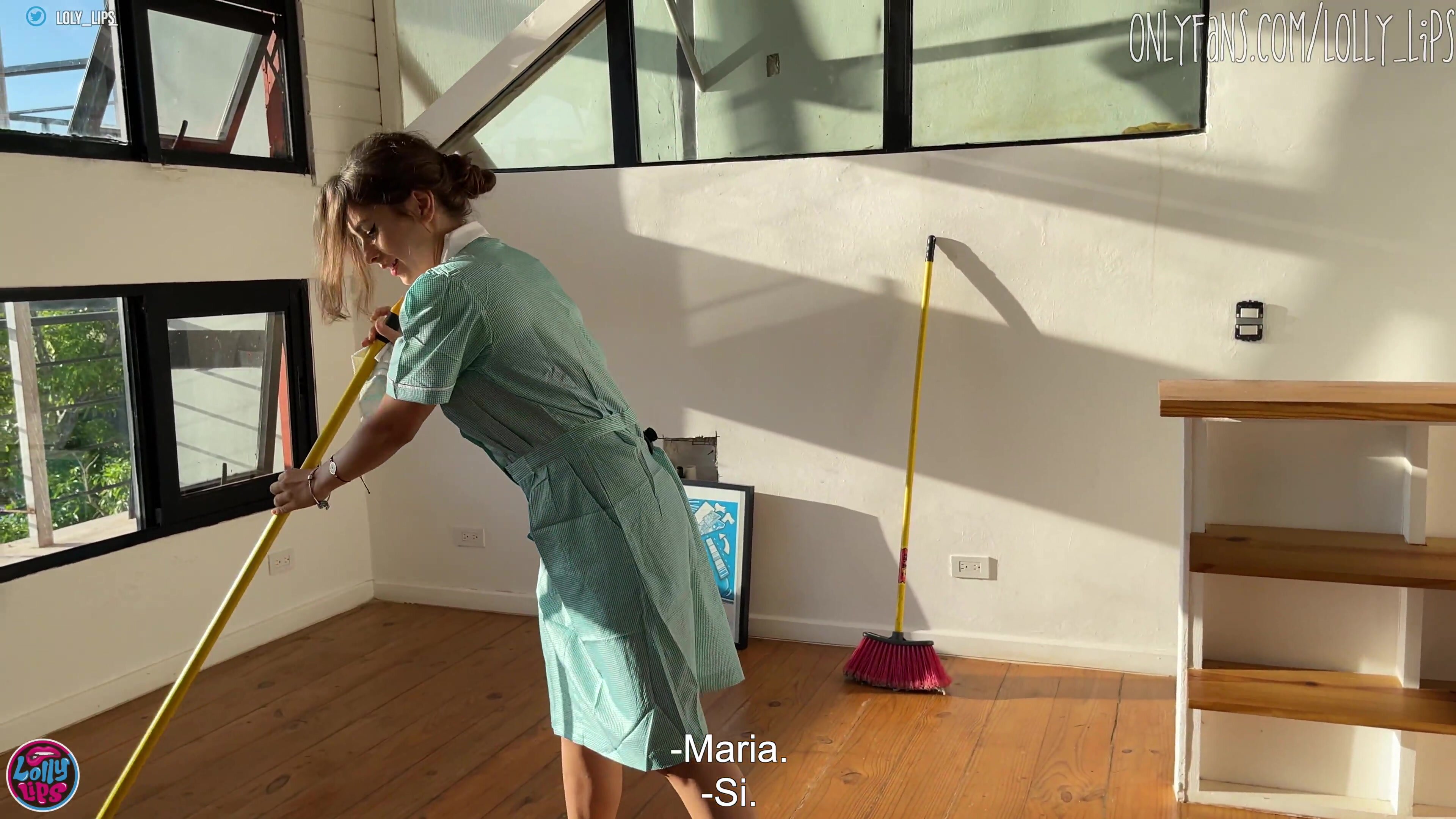 Loly Lips - My Cleaning Lady Maria Knows Only Love's Language