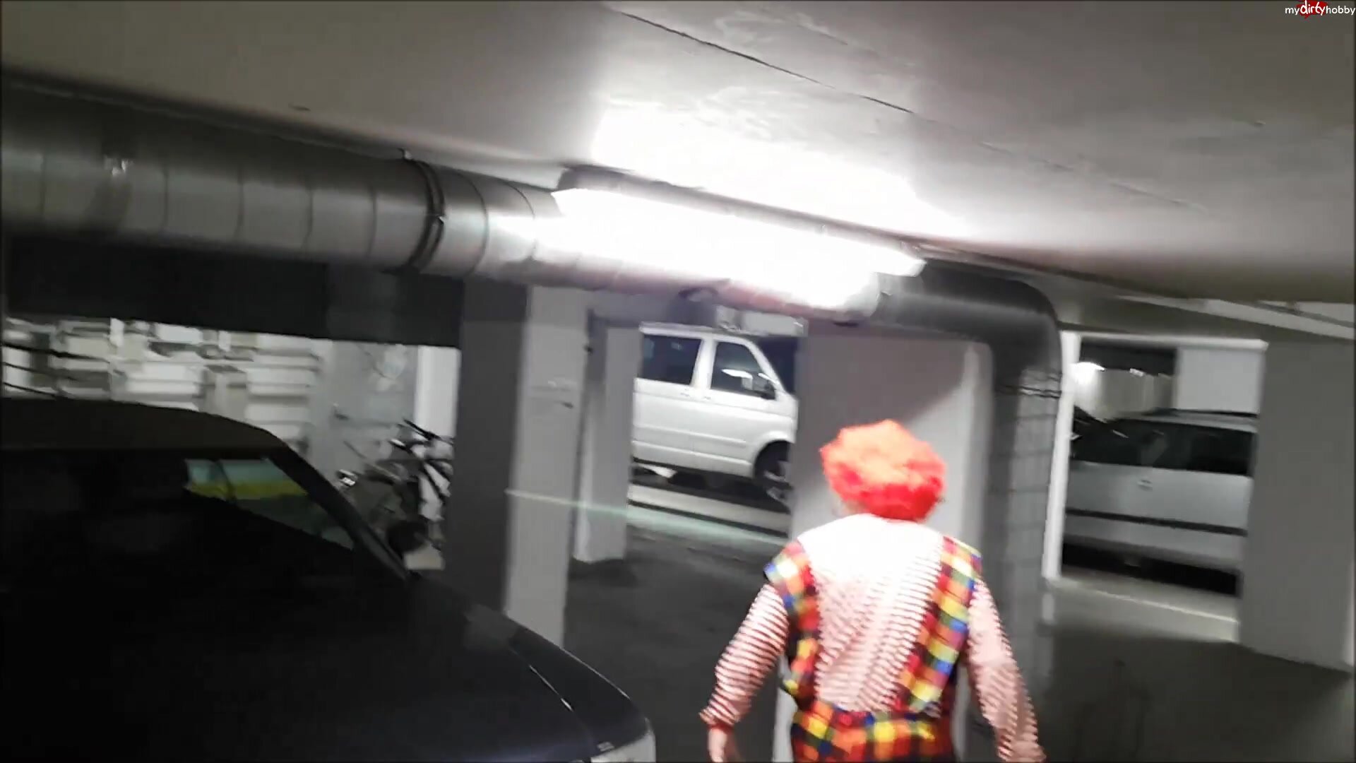 Brutal...!!! Fieser Horror Clown, benutzt mich als Anales Fickfleisch mit Fickschnitte-18