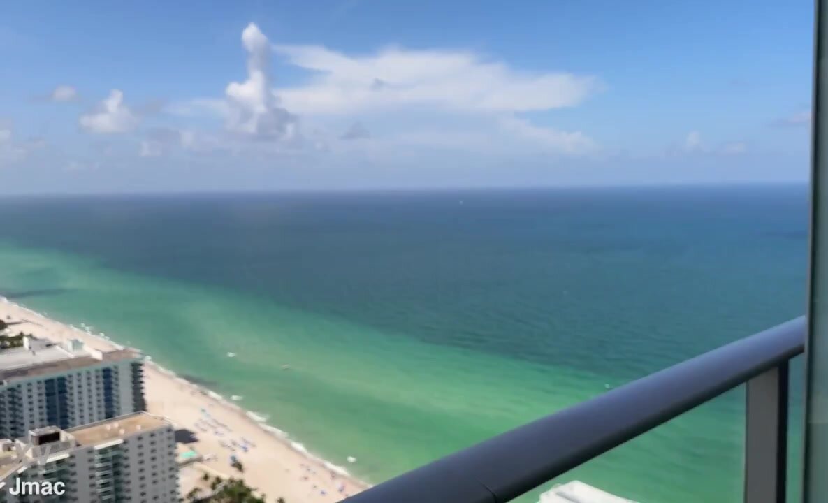 Jmac Fucks Jennifer White on the Balcony of a Miami Skyrise