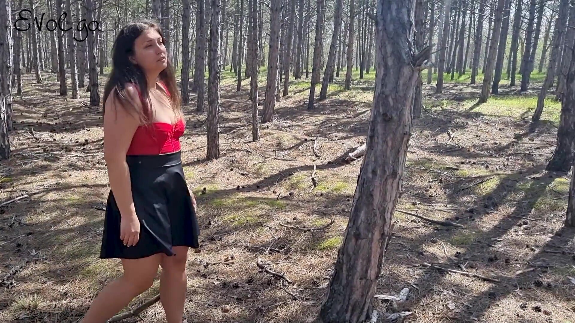 Evolga - Eva got lost in the woods and fucked the forester