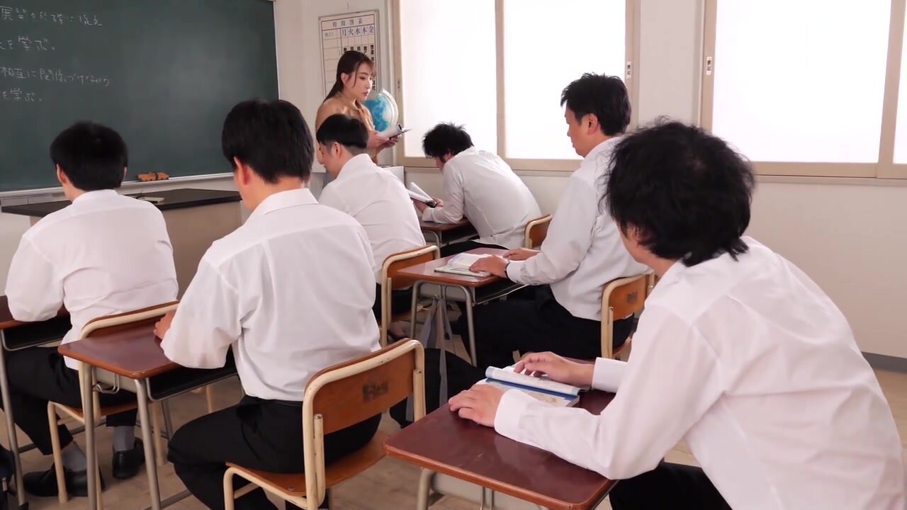 IQQQ-45 Married Teacher Iona Sakihara Gets 10 Times Wetter In A Class Where She Can’t Make A Sound