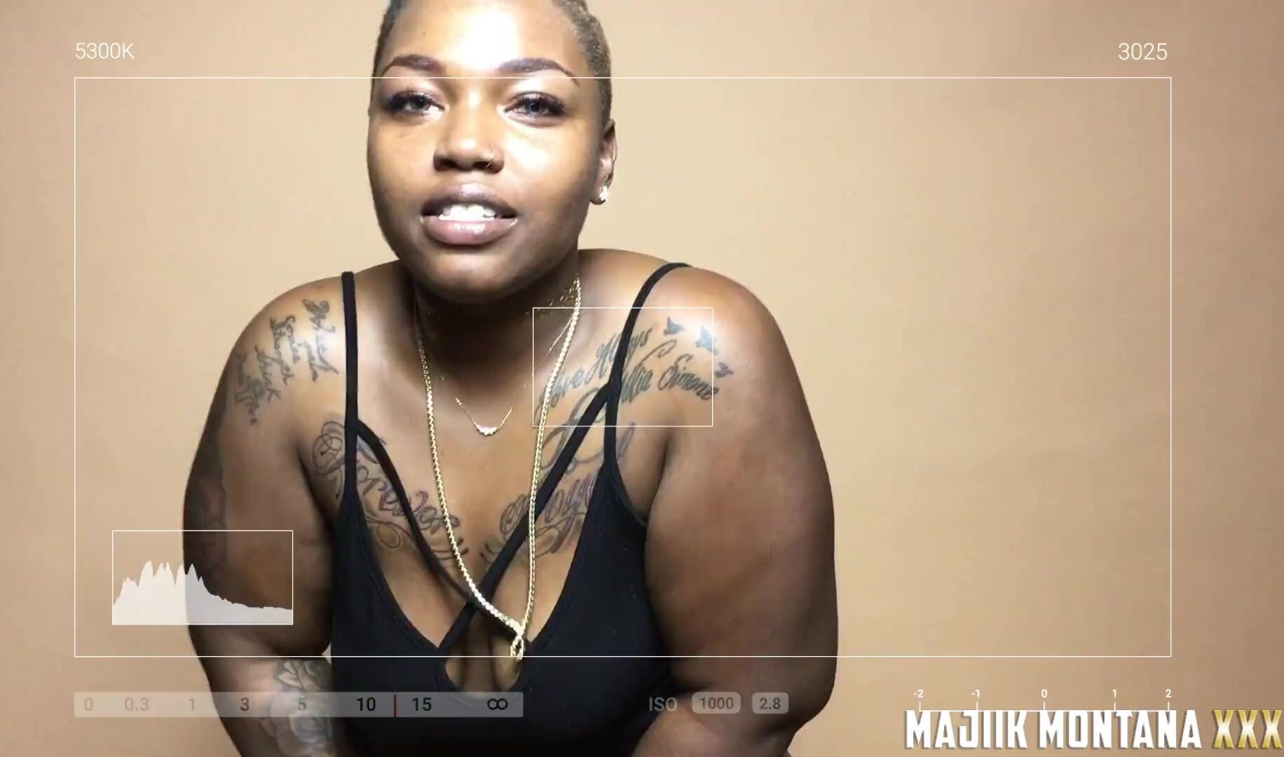 Majiik Montana gives Thick Hatian Freak a Sloppy Oral Creampie (POV)