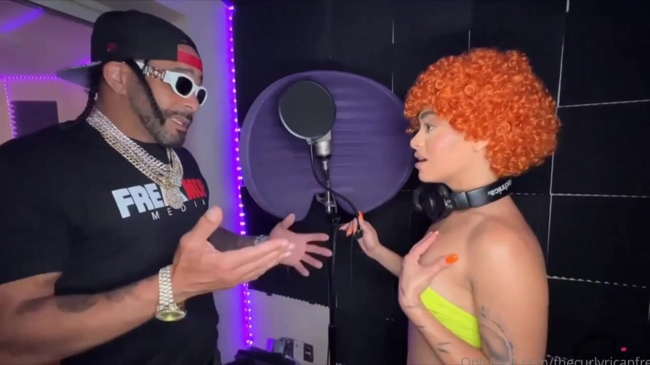 Curly Rican - Ice Spice Gets Creampied by BBC in Studio