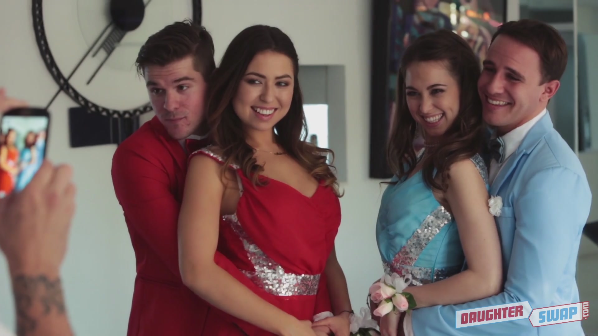 Riley Reid & Melissa Moore - Prom Night Swap