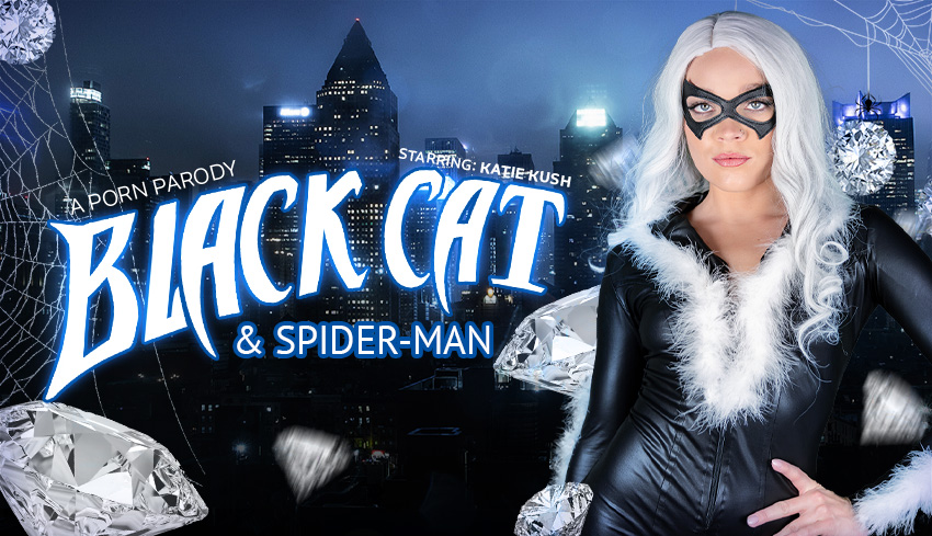 Kate Kush - Black Cat & Spider-Man (A Porn Parody)