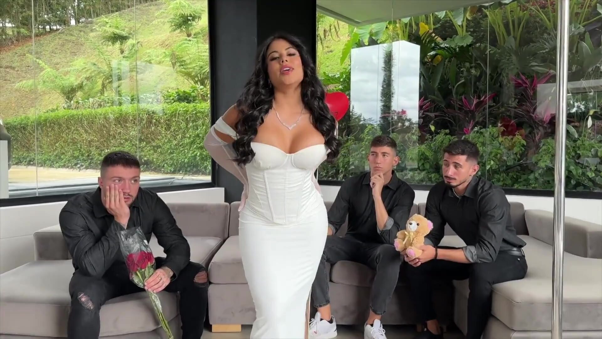 EP - Latin Teen Que Rico Gangbang - Steffy Moreno (I3g) Double Penetration Anal Blowjob