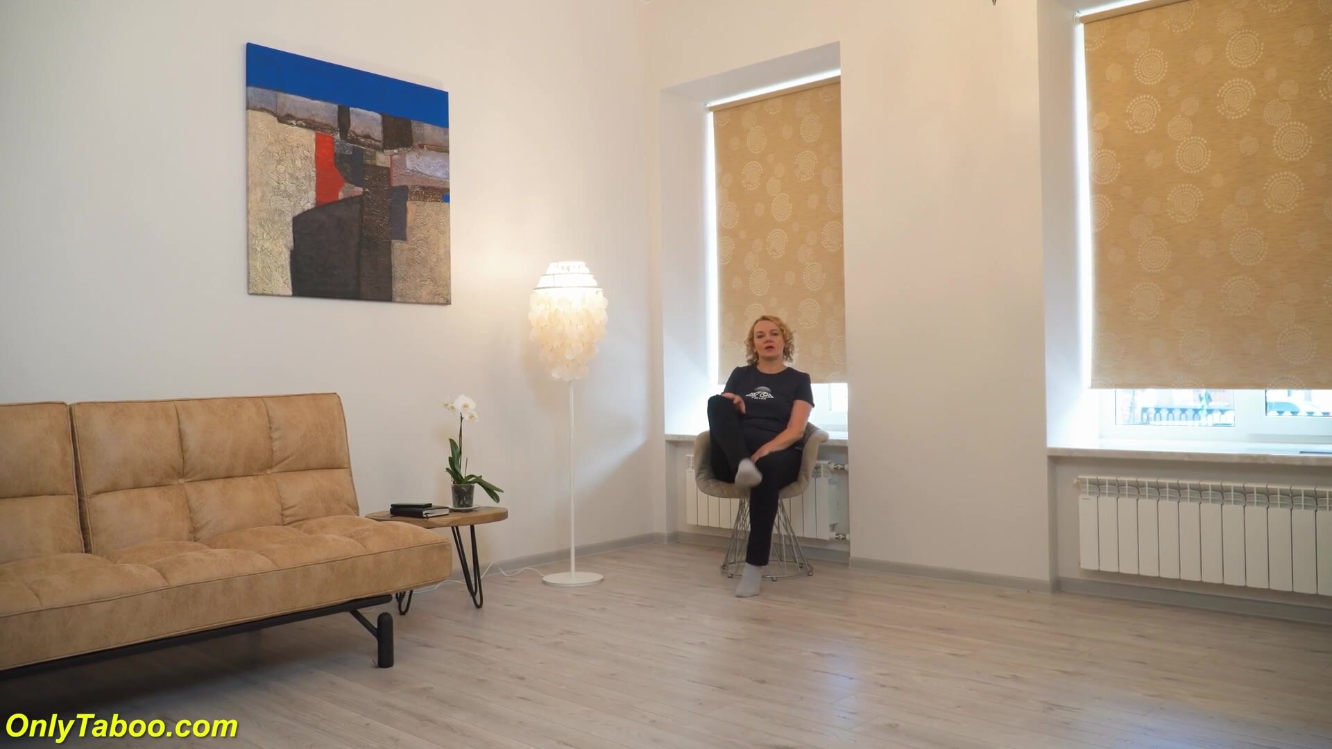 OnlyTaboo - Rina Selena Mature Yoga Sex [Mature Lesbian Step-siblings]
