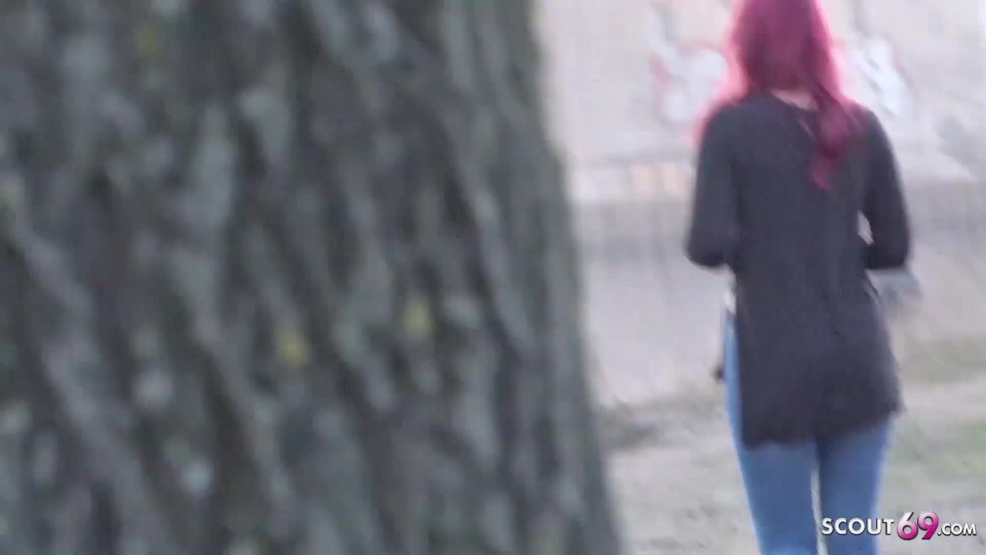 Redhead College Melina Talk To Fuck At Public Agent Street Casting