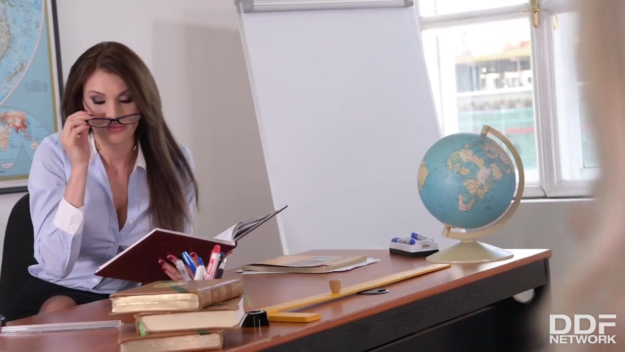 Kitana Lure & Arteya - Lesbian Teacher Punishes Student
