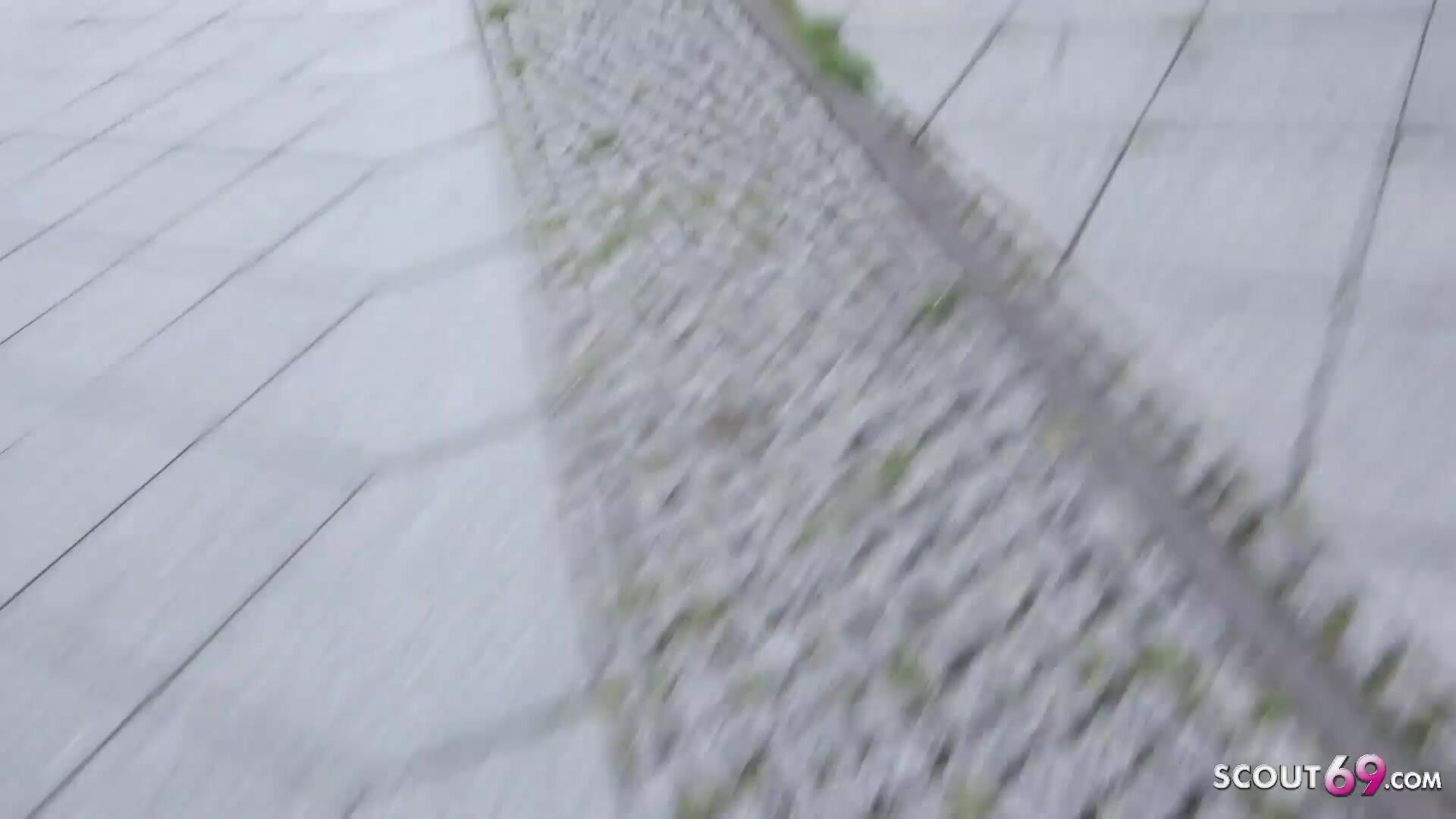 Slim Russian Tourist Girl Cheating Outdoor Sex For Cash In Berlin