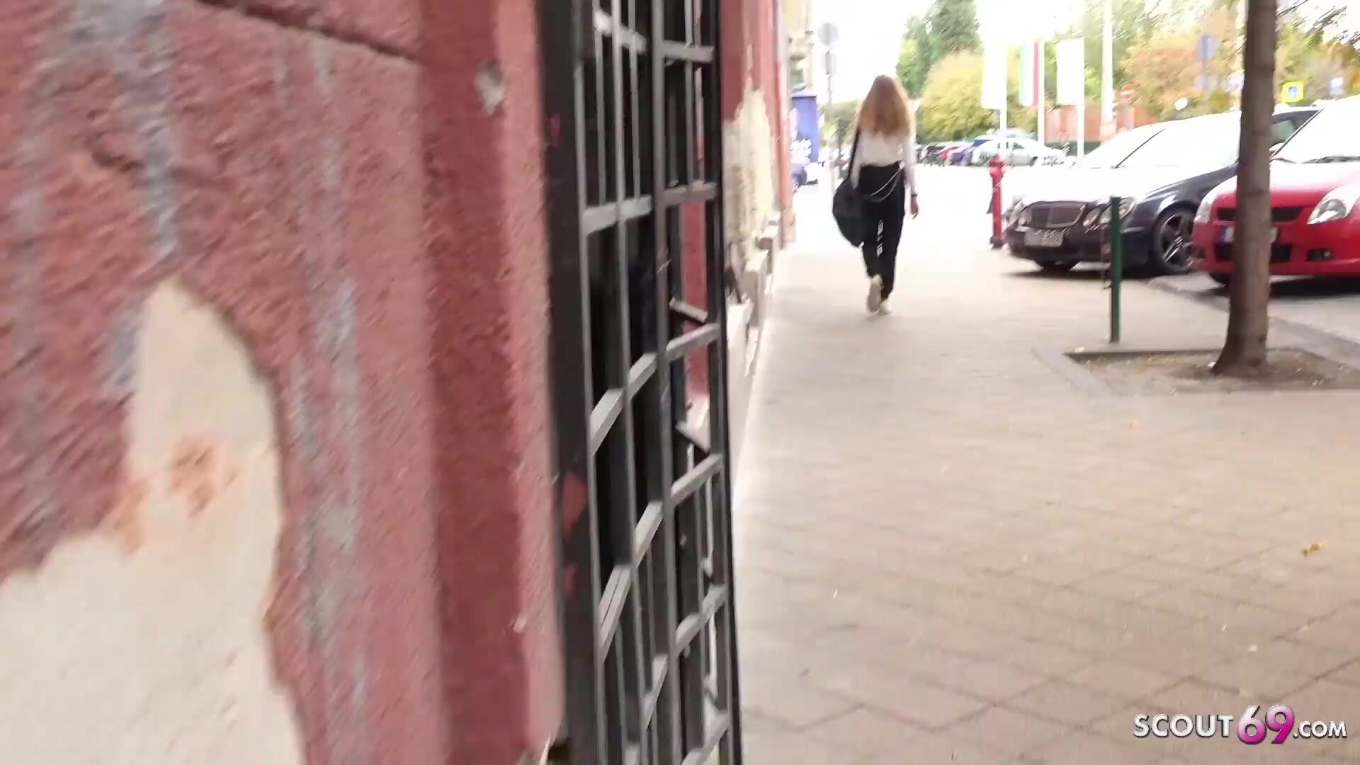 Tall Long Legs Ginger College Girl Fuck At Pickup Casting