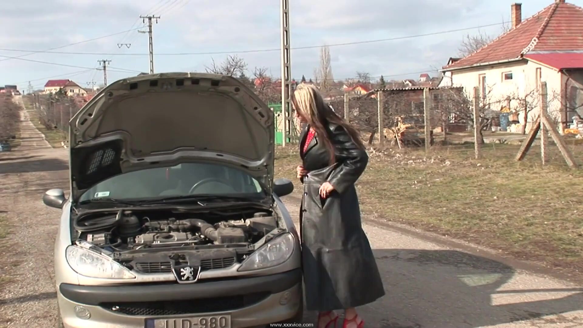 She Rewards The Mechanic With Anal And Pussy (1080)