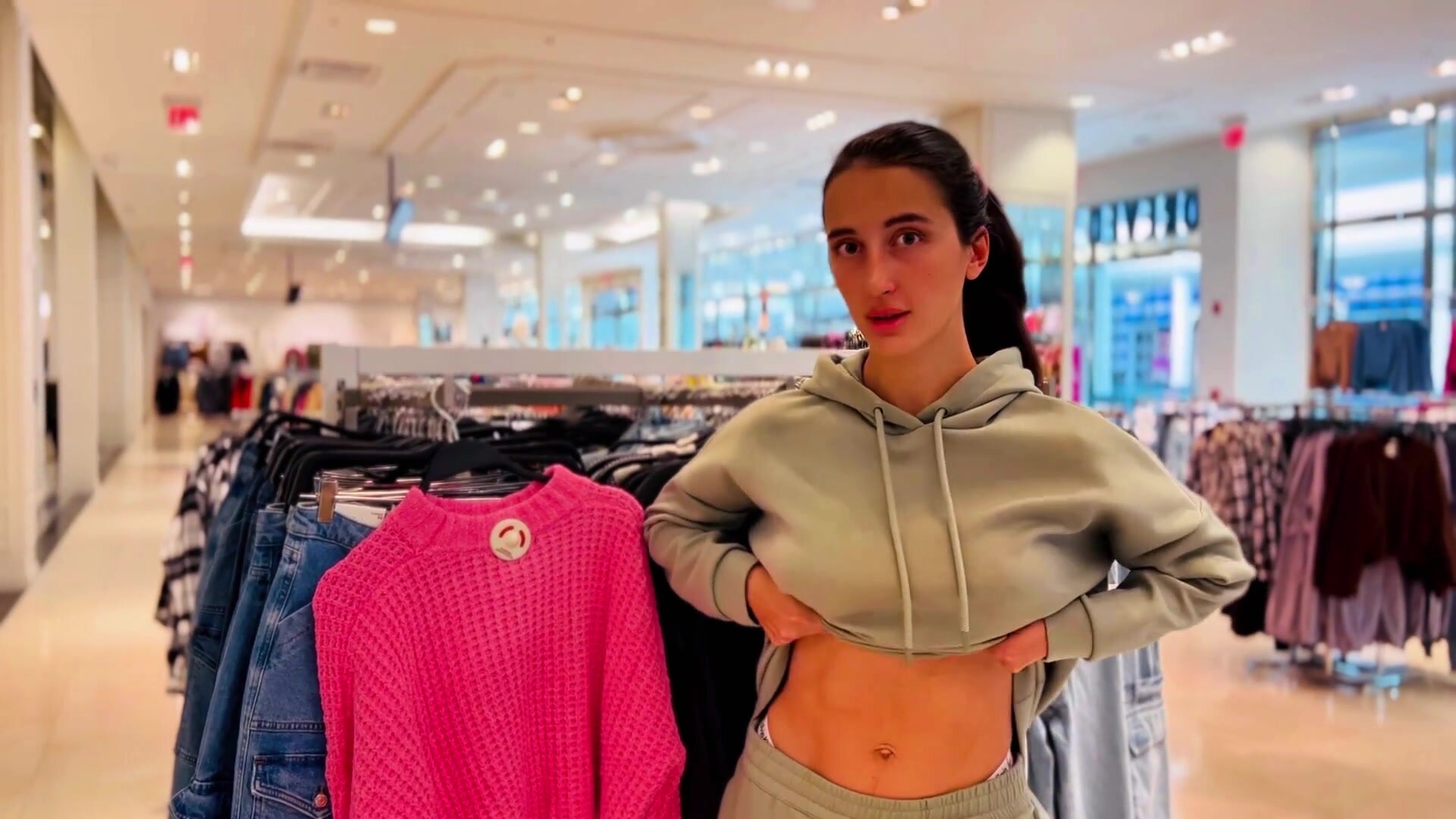 Sweetbuttocks - Compilation_ changing clothes in the store