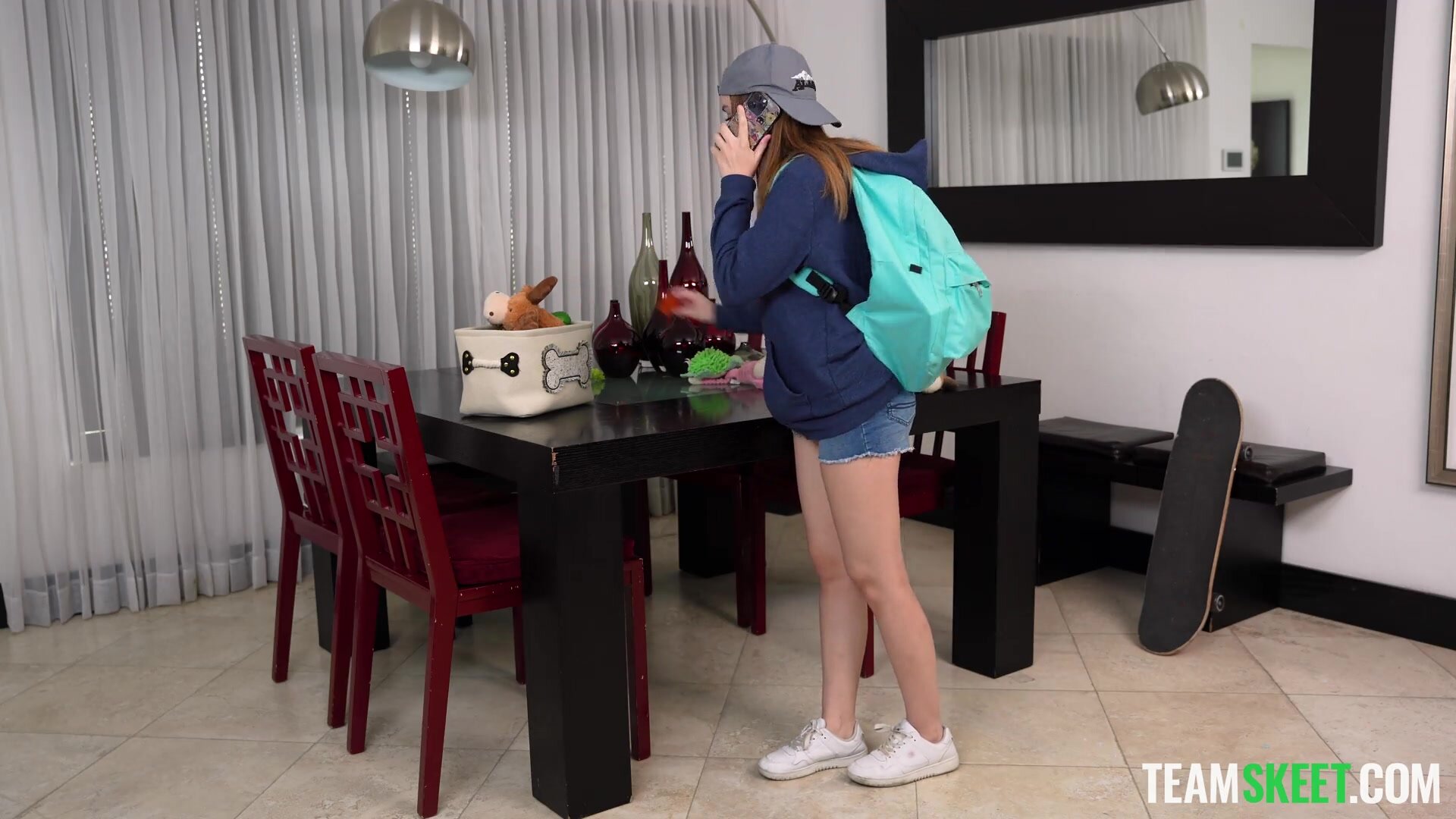 Tomboy babysitter gets taught how to fuck like a lady