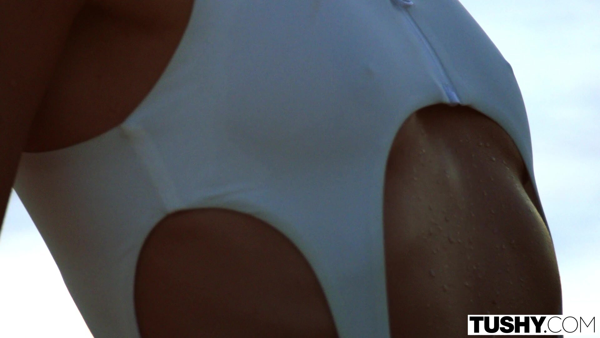 Gorgeous slutty redhead gets DP'd while on vacation with her BF