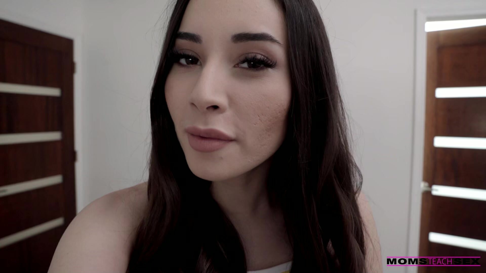 Aria Lee, Lexi Luna - Mom And Step Son Do Yoga Together