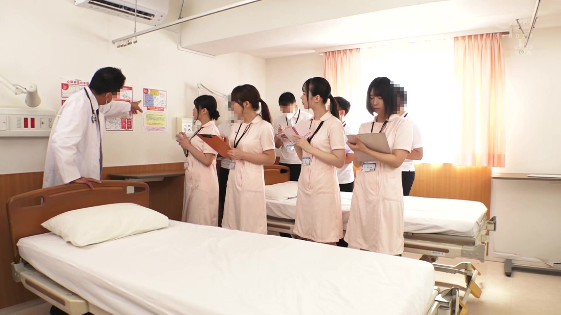 HSODA-013 An overly erotic practical class at a nursing school. Does nursing practice really go that far?