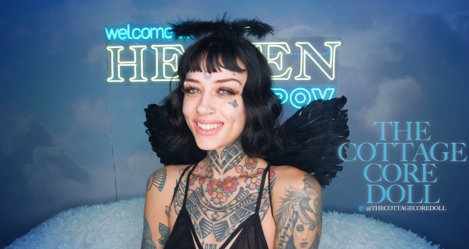 CC Doll - HeavenPOV  Goth Girl Gets Brutally Fucked