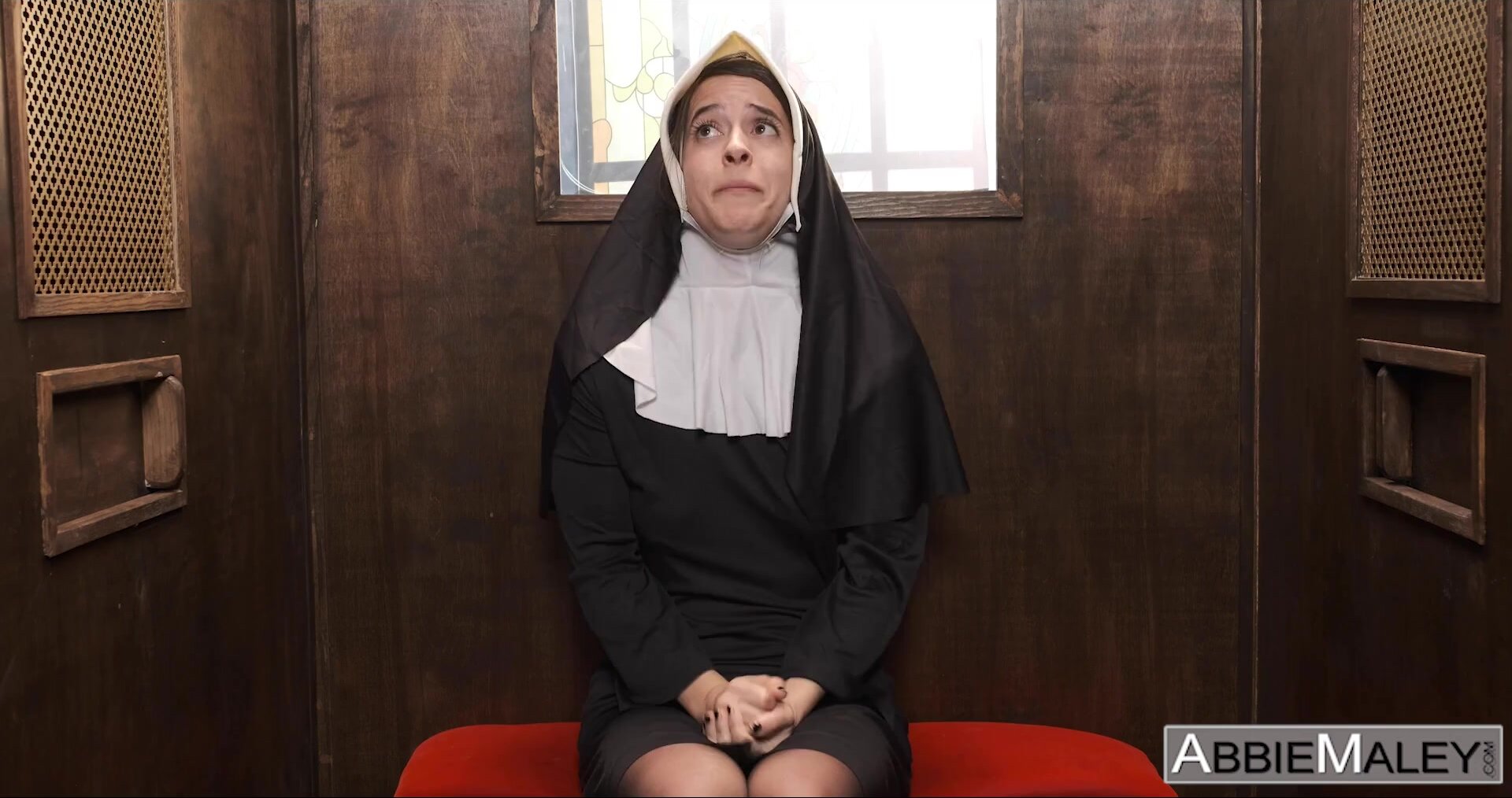 Abbie Maley - Nun Gloryhole To Absolve Your Sins