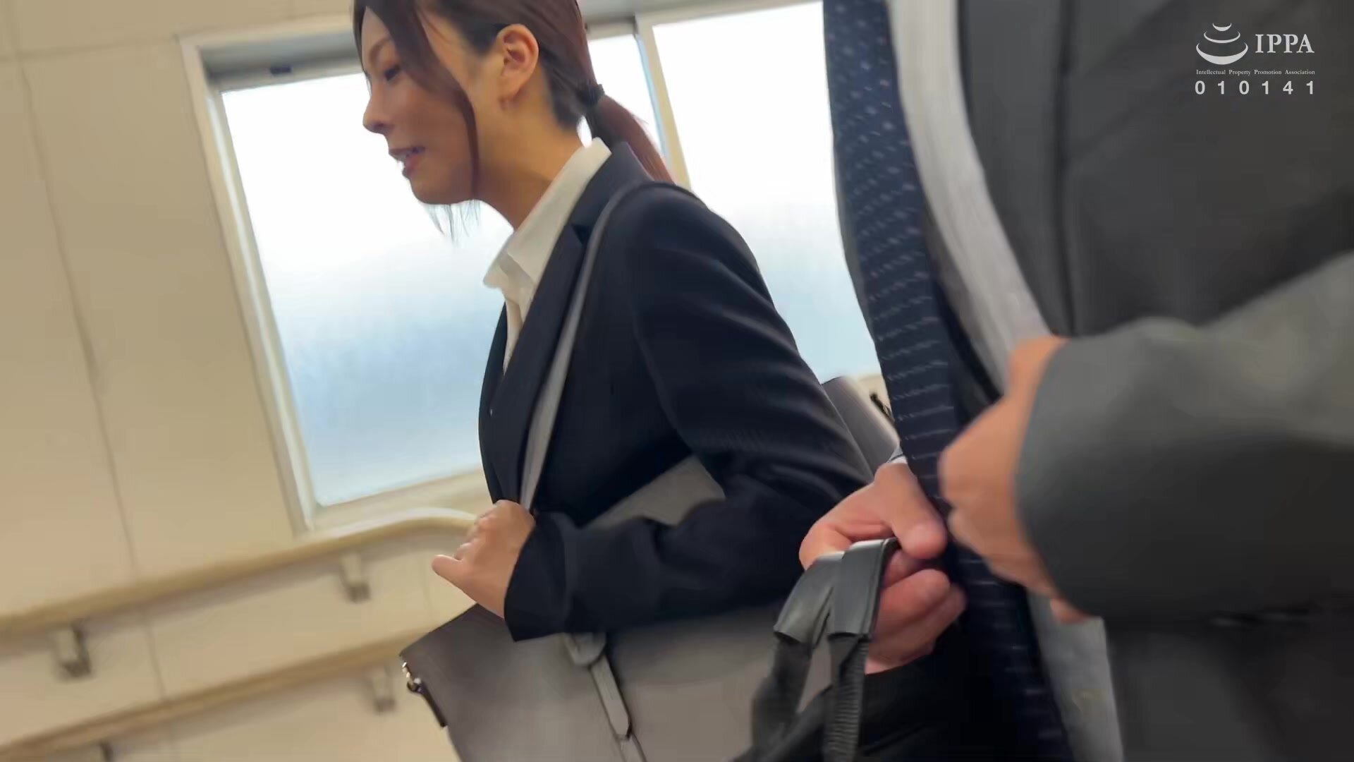 STSK-116 Adhesive raw stabbing sales training ~ OD creampie instruction for 4 new female employees ~
