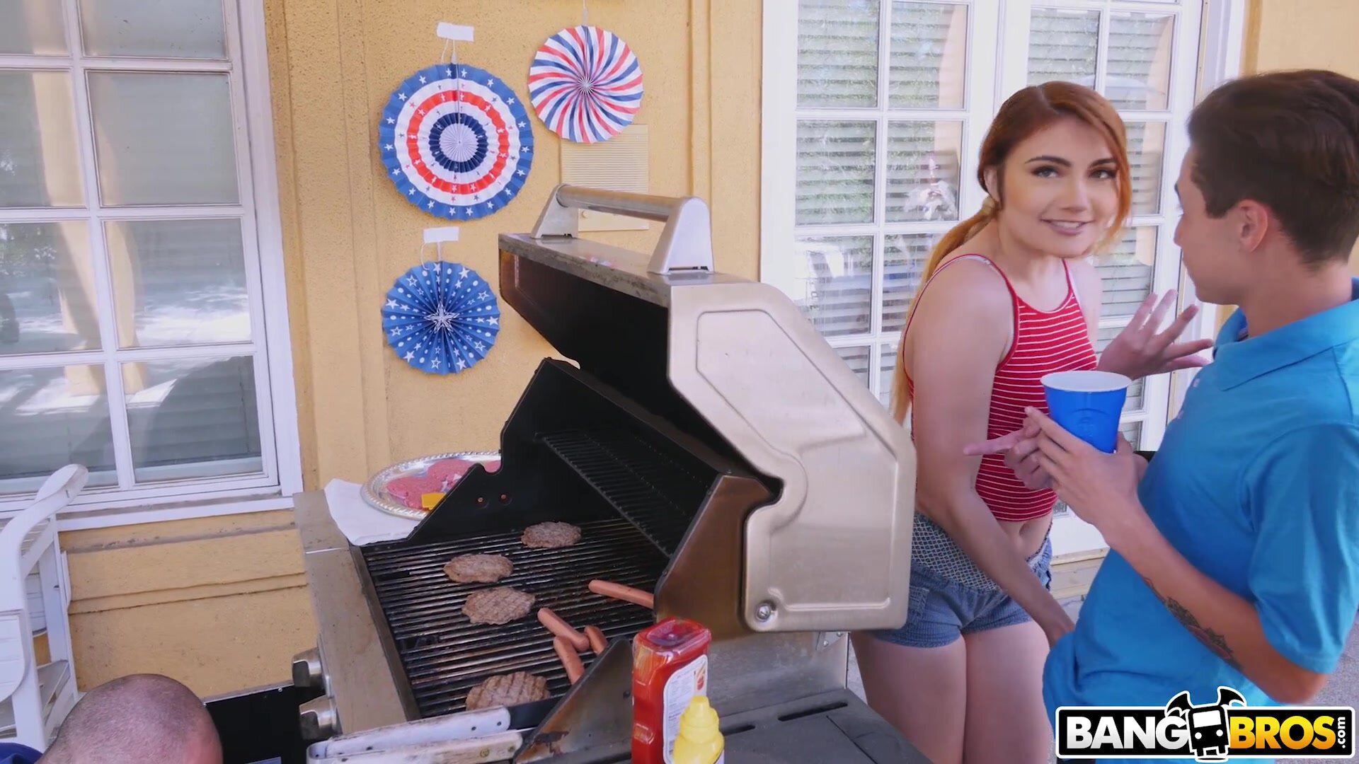 Monique Alexander & Adria Rae - Awesome 4th Of July Threesome