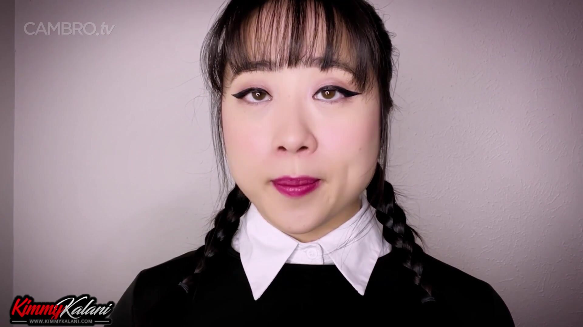 Kimmy Kalani - Wednesday Addams Sucks in College -ASMR