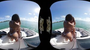 Miss Lexa - 2 Horny Latinas Tease The Boat Captain