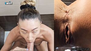 NastyStuf Girl - Asian Stepmom's Ass Hole throbs waiting for Anal fucking