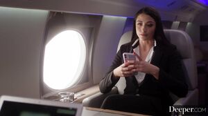 Angela White - Strangers on a Plane in 4K