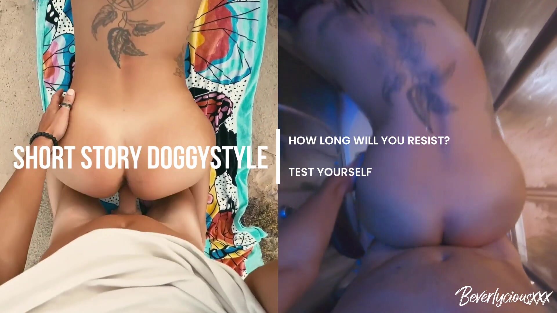Beverlyciousxxx - Try not to Cum - 20 Minutes POV Doggystyle Compilation Challenge