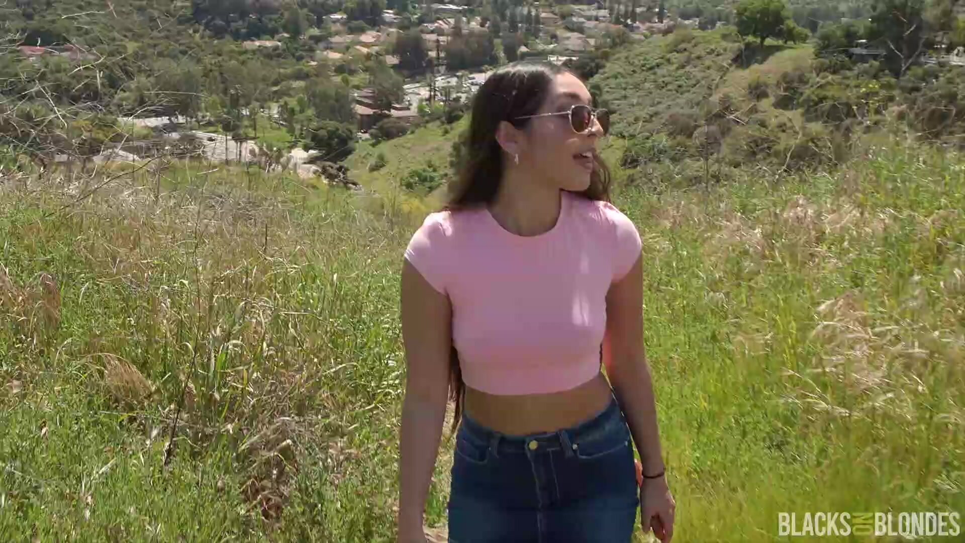 Blacksonblondes - Madison Wilde  - Takes Big Cock After Big Hike