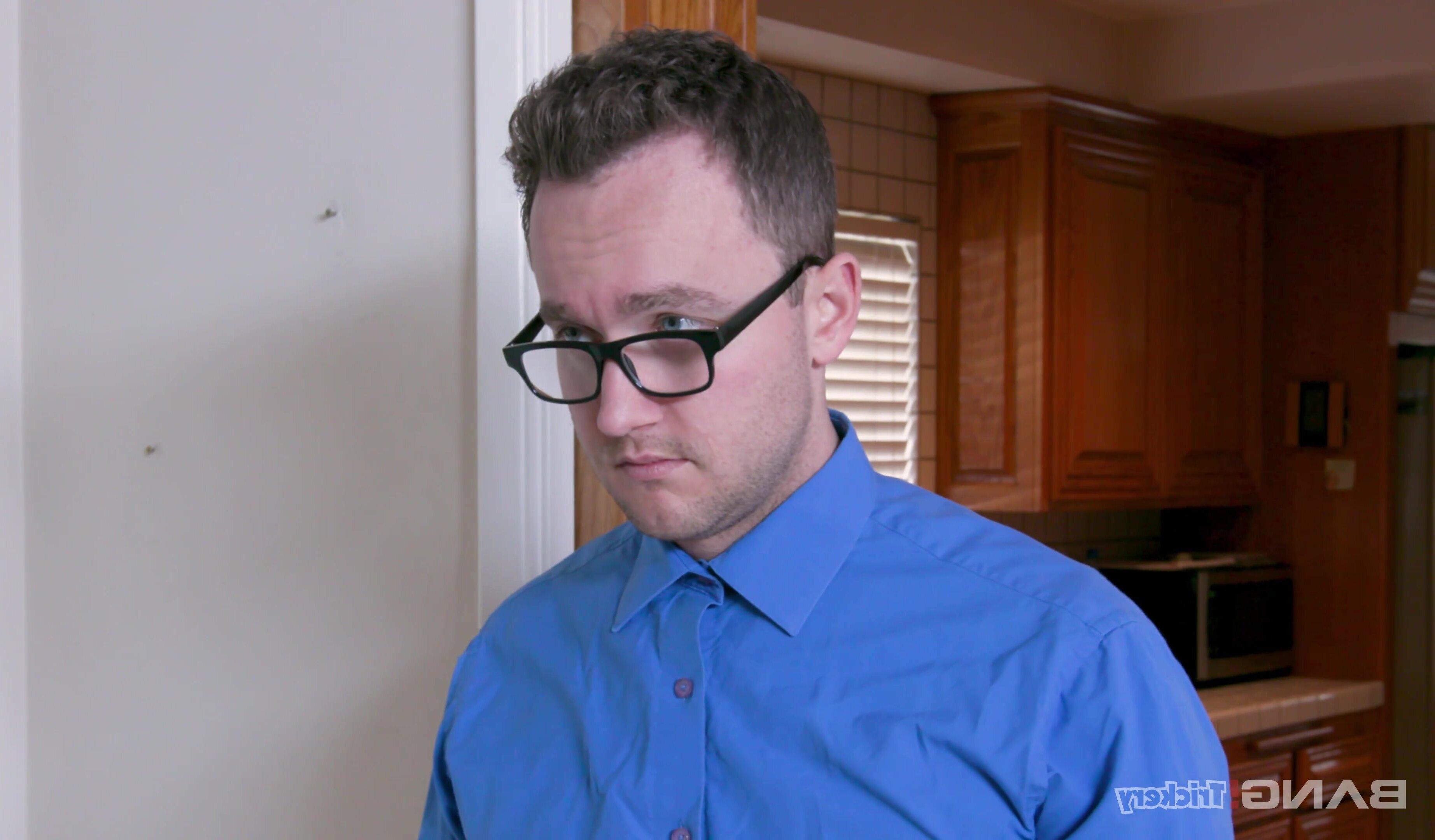 Gina Valentina gets tricked into fucking her boyfriends nerdy twin