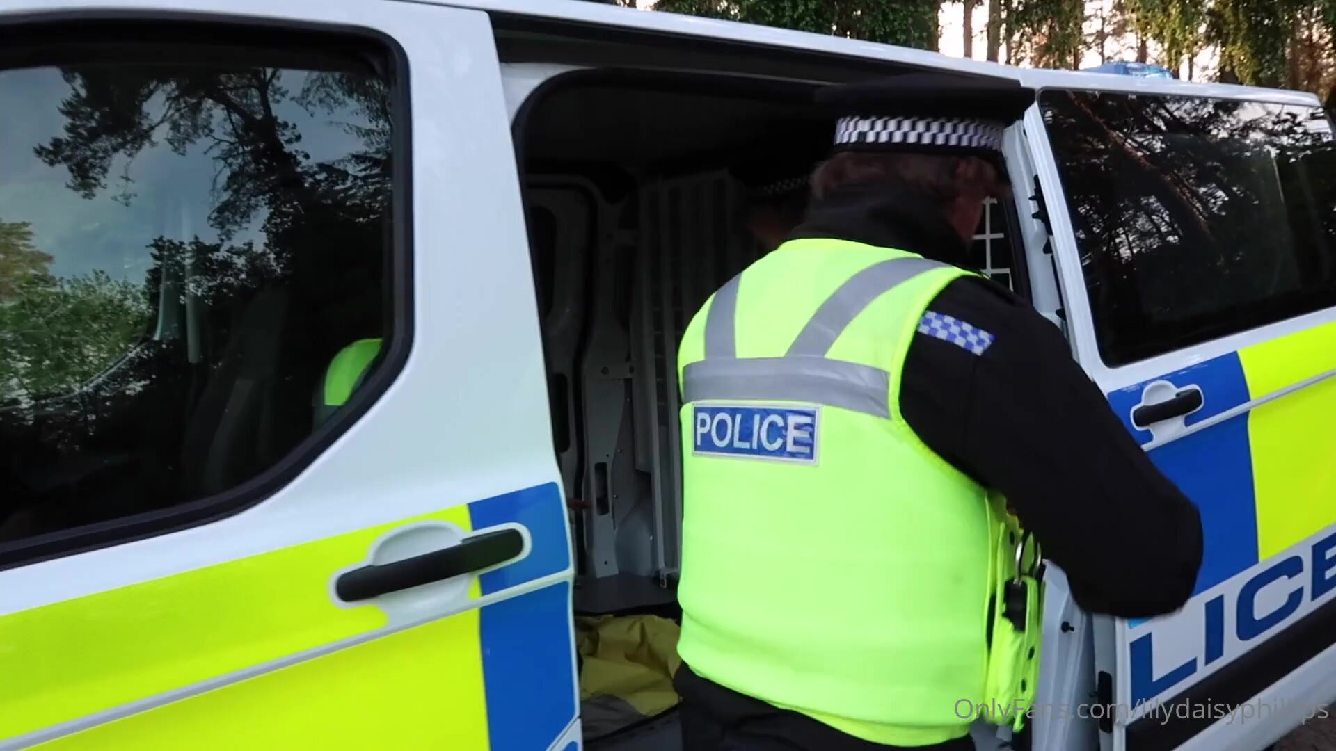Lillian Phillips Police Van Vehicle Public Sex