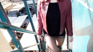 SYKH-144 Raw sex with a beautiful witch in boots. Her beauty melts in the pleasure of a quick dick... Hina-san, 30 years old