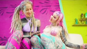 Z-Filmz - Anuskatzz And Kellie Panther Cum