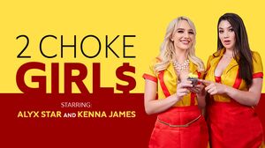 Kenna James, Alyx Star - 2 Choke Girl$ in HD
