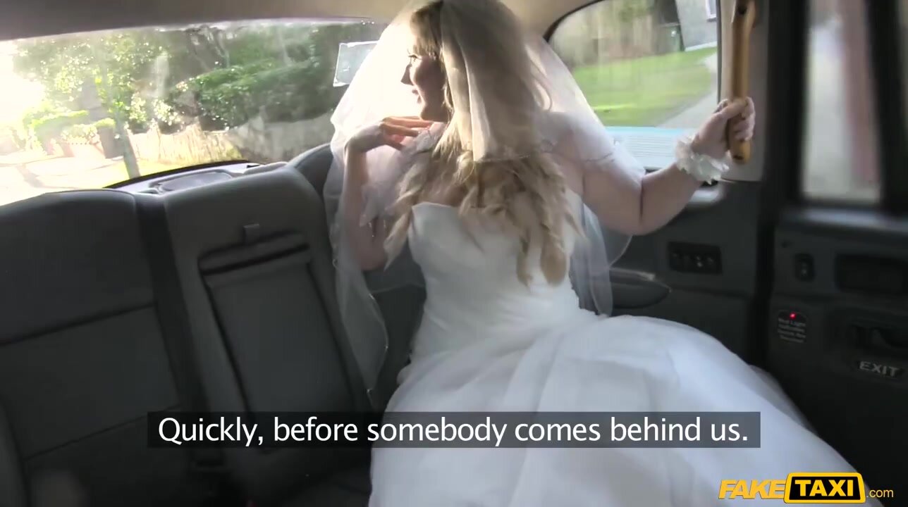 [lobitomx1] Ashley Downs Runaway Bride Needs Big Cock Sex In The Taxi [HD]