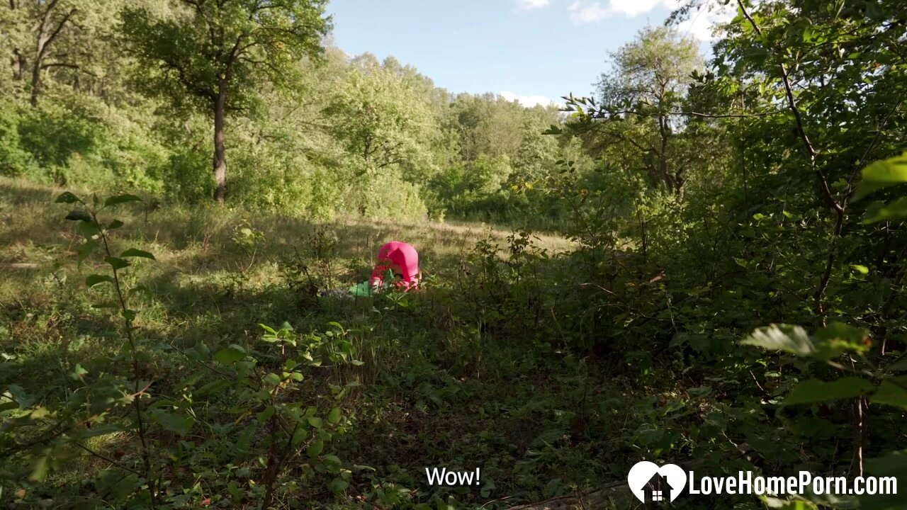 I Meet a Yoga Teen Girl in the Forest and Fuck Her Tight Pussy Hard