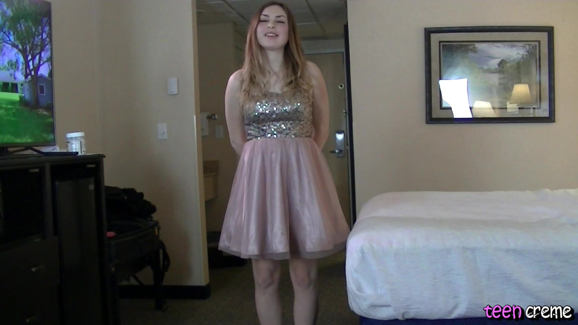 18 yo Blonde Alyssas Audition Scene