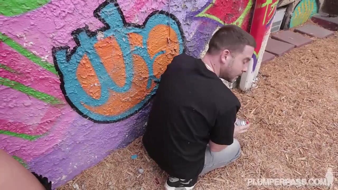 Angelina Castro - Busted by Graffiti Cop