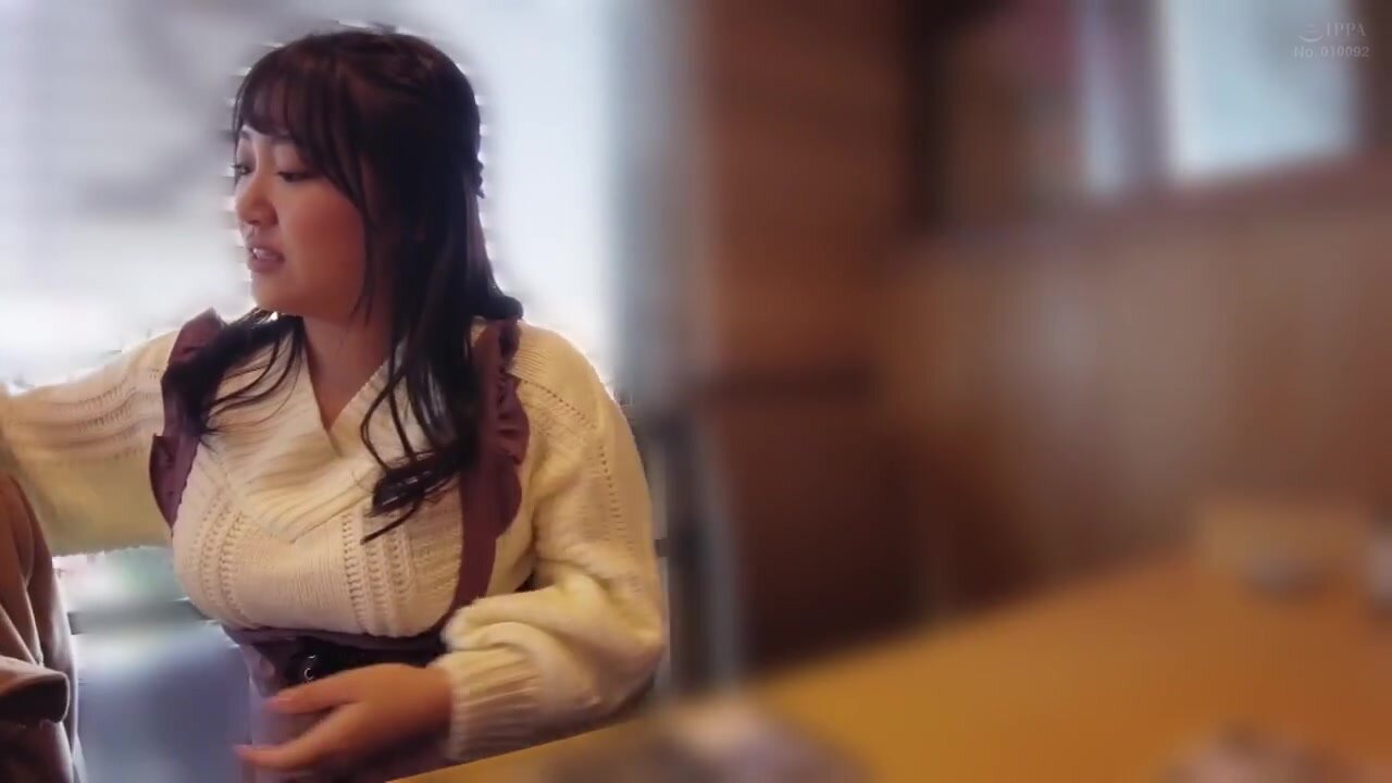 SUN-006A Breast-rubbing love: First-time paizuri exposure date: I-cup busty girl working at a maid cafe ()