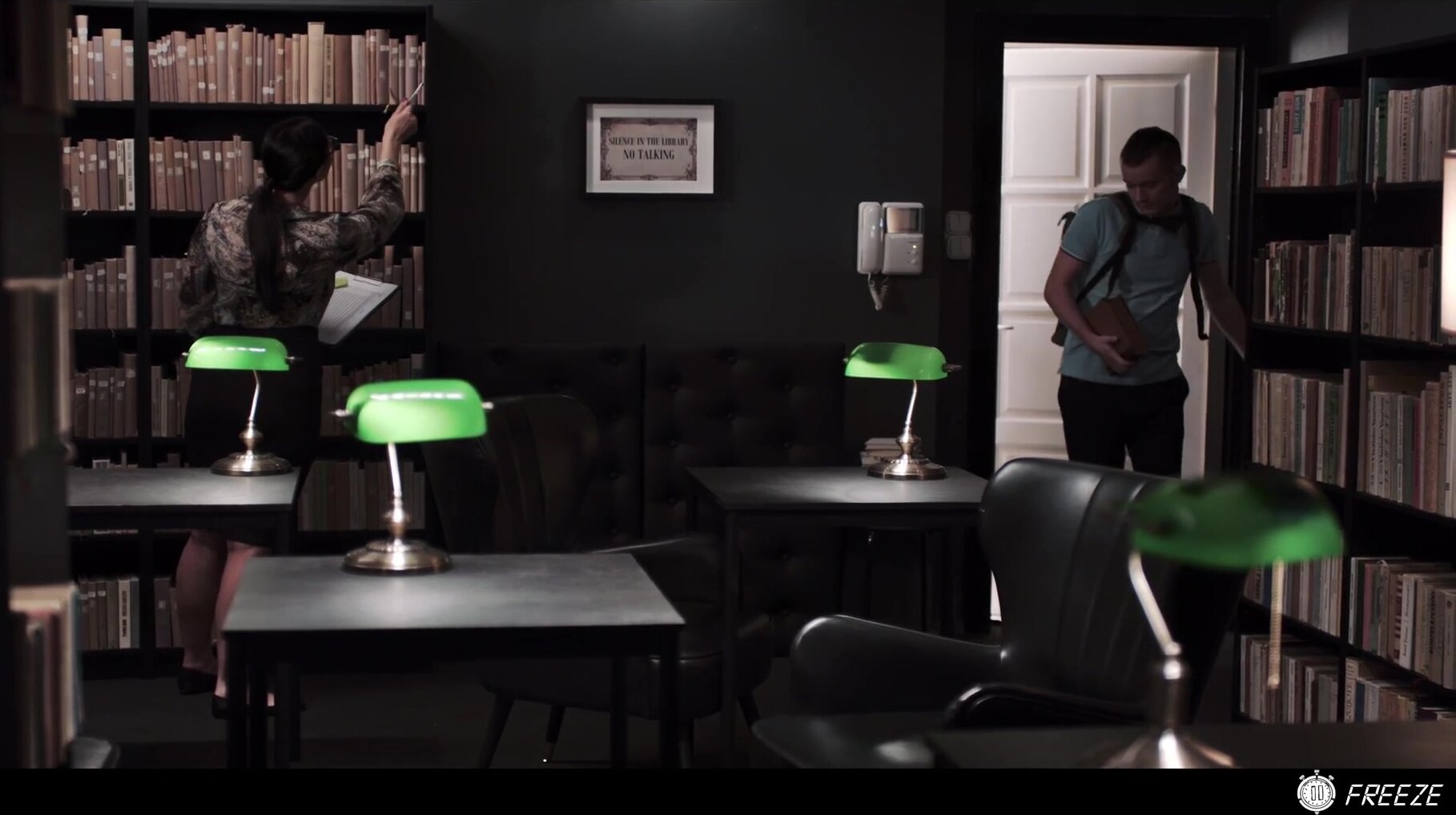Freeze - Emiri Momota Silence in the Library