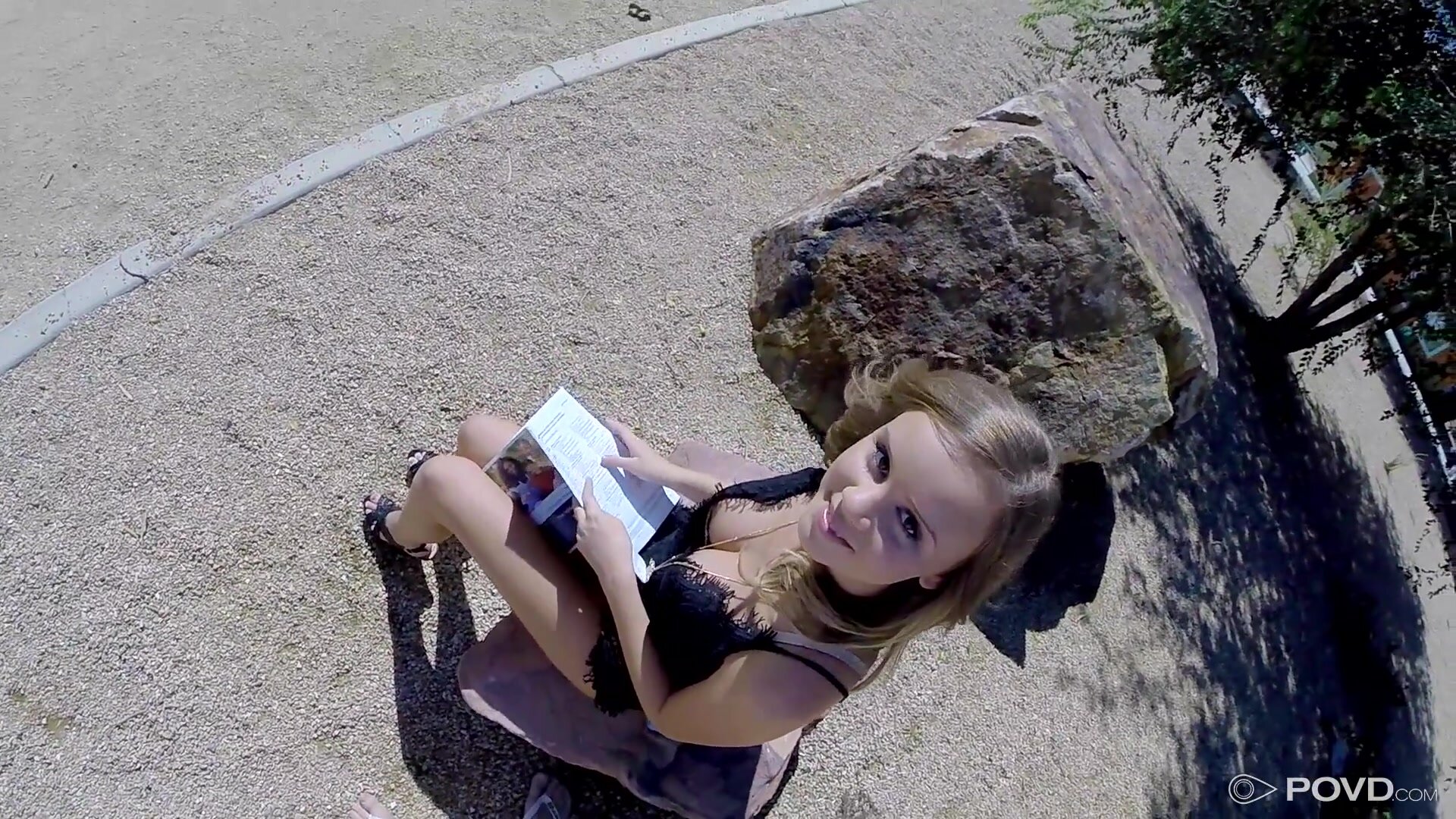 Alexis Adams - Stranger In The Park in HD
