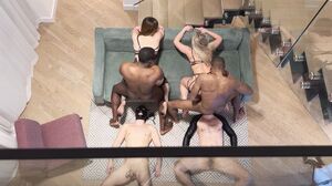 hotwife alice and miss nelly - cuckold creampie bbc slut